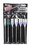 Task Tools T12006 Wood Boring Bit Set, 6-Piece [並行輸入品]