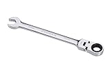 Sunex 993110M 10mm V-Groove Flex Head Combination Ratcheting Wrench [並行輸入品]