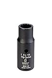 Sunex 80810 1/4-Inch Drive Semi-Deep Impact Flip Socket, 8 by 10mm [並行輸入品]