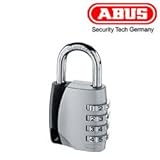 ABUS ナンバー可変 南京錠 155 40サイズ ダイヤル式 4桁 暗証番号 スタイリッシュなデザイン カバン 下駄箱 ロッカー おすすめ アバス 155/40