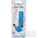 Rich Frog Toy Clip or Pacifier Holder - Pink, Blue or Orange (Blue) by Rich Frog [並行輸入品]