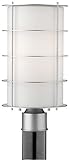 Philips Forecast F849441NV Hollywood Hills Outdoor Post Lantern, Vista Silver [並行輸入品]