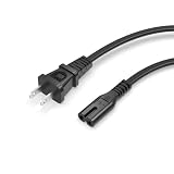 Superer 対応 シャープ AQUOS 電源コード【125V/7A｜1.2 m の電源コード｜PSE認証】テレビ 電源ケーブル 対応 Sharp 13〜80V型液晶テレビ メガネ型C7 コネクタ 家電用 電源ケーブル