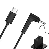 PD USB C - DC,65W PD USB C - DC 電源ケーブル タイプ C アダプター - PD 欺瞞ラインチップ 9v 12v 15v 20v 固定電圧急速充電ラインタイプ c に 5.5*2.5 ミリメートル4.92 フィート PD USB タイプ C オス入力 - DC オス電源充電ケーブル (12/15V デバイス用)