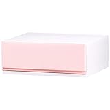 リブウェル(Livewell) 日本製 彩 -Irodori- 収納ケース (ライトピンク, 52cm幅 1段)