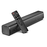 Bluetooth 小型 サウンドバー ホームシアター テレビ スピーカー リモコン付き 大音量 2.0ch TV サウンドバー 光デジタル