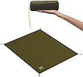 Gold Armour テントフットプリント キャンピングタープ 防水 超軽量 84x60インチ 84x84インチ 84x96インチ 82x106インチ 120x108インチ 120x120インチ cm | 304cm 0.3 x 144インチ フロア&グラウンドタープ キャンプ用 ODグリーン 120 x 120インチ
