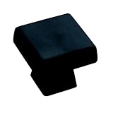 Amerock 55271BBR Blackrock Square Knob, 1-3/16-Inch, Black Bronze by Amerock