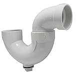 Canplas 193202A PVC DWV P-Trap with Cleanout, 2-Inch by Canplas