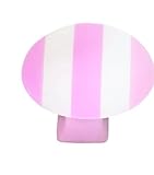 Atlas Homewares 3130 1-3/4-Inch Pink Striped Knob, Pink - PolyResin [並行輸入品]