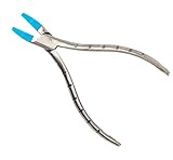 Hanchen メガネ専用 ヤットコ 両側プラスチック付（小型） ペンチ テンプル/ブリッジ角度調整 智固定 ハイエンド 透かし型 内蔵バネ 眼鏡屋用