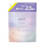 【melt】メルト スムーストリートメント つめかえ用 960ml 3回分 ピオニー&フィグの香り サルフェートフリー、合成着色料フリー