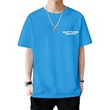 [Yammkia] 夏服 メンズ 大きいサイズ 半袖tシャツ ビッグシルエット 無地 おおきい サイズ プリント 履き心地 軽い 柔らかい 