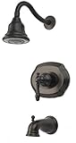 Pegasus 873-0016 Lyndhurst Series Single-Handle Pressure Balance Tub/Shower Faucet, Oil Rubbed Bronz