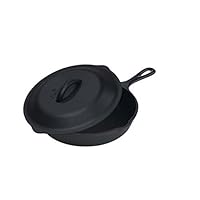 ロッジ(LODGE) スキレット＆スキレットカバーセット 6-1/2インチ(L3SK3＆L3SC3セット)