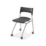 コクヨ　Campus Chair　教育施設用家具　キャンパスチェアー　水平スタックタイプ 樹脂カラー:PAW/キャスター:ハード(-W）