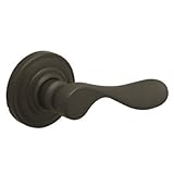 Schlage FA359CHP613VENLH Champagne Interior Left-Handed Lever with Deadbolt and Venice Escutcheon, O