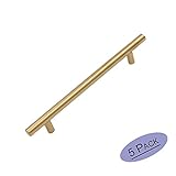 goldenwarm 7 – 1 / 2 "インチ( 192 mm )穴センターステンレススチール引き出しキッチンキャビネット引き出しハードウェアハンドルとノブ10 cm全体長5パック Hole Ce