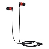 VERTEX カナル型イヤホン レッド VTH-IC034RD