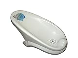 Tippitoes Baby Bath Support White. Suction Cups, Water Line Mark - Provides a safe bathing environme