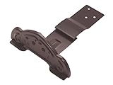 雪止 金具 スワロー工業 横葺用 先付 唐草 羽根 180mm 足巾60mm ダークブラウン 高耐食鋼板 30入