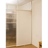 突っ張り間仕切りスクリーン幅92cm 連結用 ロールスクリーン NJ-0122