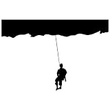 Rock Climbing Wall Decal Sticker 14 - Decal Stickers and Mural for Kids Boys Girls Room and Bedroom.