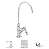 Rohl A1635LMAPC-2 A1635Lm-2 Country Kitchen High Arc Gooseneck Filtering Kitchen Faucet, Polished Ch