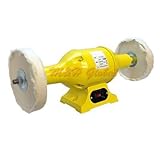 HD 8" Long Shaft Benchtop Buffer Polisher Grinder 1 HP 800 W 3450 RPM Top Bench [並行輸入品]