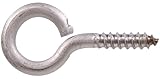 The Hillman Group The Hillman Group 4276 2-3/16 In. Stainless Steel Screw Eyes Lag Thread (8-Pack) [
