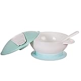 山の奥 ベビー食器セット 吸盤付きボウル 離乳食期から 嬉しいスプーン・フォーク付き こぼれ防止 フタ付きで持ち運びと保存が可能