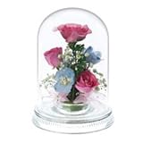 レンデフロール（Reine De Fleur） ハンドメイドドライフラワー バラ・デルフィニューム・かすみ草 R-E