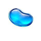 雑貨の国のアリス マウス 手首 リストレスト パッド サポート シリコン ジェル 疲労軽減 ぷにぷに マウスパッド (ブルー)