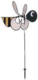 In the Breeze Momma Bee Windee Wheelz Garden Spinner
