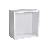 arne 壁掛け棚 ウォールラック Mサイズ WallBoxSeven Atype単品M ホワイト