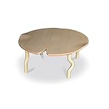 Takatatsu&amp;Co.(有)高松辰雄商店 Princess Suiren ひめスイレン 円形 95cm ヒーター無し 円形こたつ メープル95×95×38.5cm maple 3D加工天板 北欧テイスト 日本製