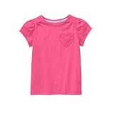 ジンボリー GYMBOREE/ ハートポケットティ ポピーピンク トップス半袖Tシャツ 12～18ヶ月【並行輸入】