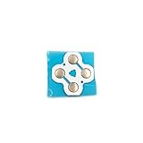 新しい3DS ABXYボタンメンブレンボタンステッカー用導電性パッド 新しい3DS / 新しい3DS XL LL修理部品(新しい3ds xl用)
