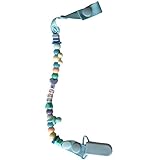 Pumpumly ベビー おしゃぶりホルダー かわいい　おしゃぶりクリップ(6色ある)