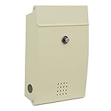 Liebe【リーベ】 ポスト 郵便受け ビヴォット アイボリー ダイヤル錠