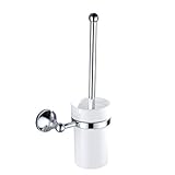 Lovoski 豪華なセット　壁掛け　トイレブラシ　トイレブラシホルダー　陶器トイレットカップ　北欧調　洗練