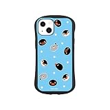 グルマンディーズ ピングー iPhone13 mini/12 mini(5.4インチ)対応 ハイブリッドガラスケース 総柄 PG-75C