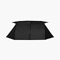 [MINIMAL WORKS(ミニマルワークス)] V House M Tent Black MGSH-VH402-GO0BK