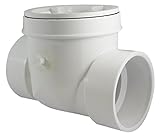 Canplas 223283W PVC Backwater Valve, 3-Inch [並行輸入品]