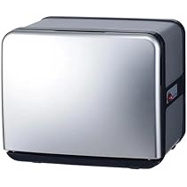 Amazon | タオルウォーマー C-080 (前開き) シルバー 8L 高さ27