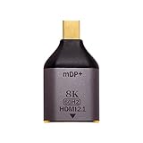 Xiwai Mini DisplayPort 1.4 ソース⇒HDMI 2.0 ディスプレイ 8K 60hz UHD 4K Mini-DP ⇒ HDMI オス モニター アダプター コネクター