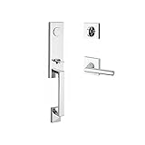 Baldwin FDSEAXTUBRCSR260 Reserve Full Dummy Handleset Seattle x Tube with Contemporary Square Rose i
