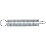Prime-Line Products SP 9612 Extension Spring with 0.034 Diameter, 7/16-Inch x 2-3/4-Inch,(Pack of 2)