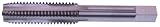 North American Tool 15736 HSS Hand Tap, Uncoated Bright Finish, Bottom Chamfer, 5/16-32 NEF Thread T