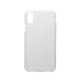Simplism(シンプリズム) iPhone X ケース [Cushion] 衝撃吸収シリコン クリアホワイト TR-IP178-CS-CL